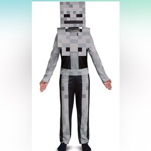 Minecraft skeleton child costume M (8-10)